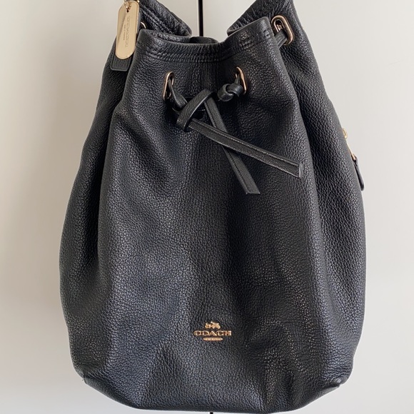 Coach genuine leather hobo handbag - Picture 5 of 12